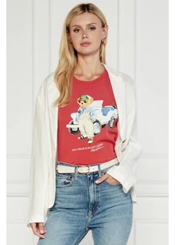 POLO RALPH LAUREN T-shirt | Regular Fit ze sklepu Gomez Fashion Store w kategorii Bluzki damskie - zdjęcie 173677379