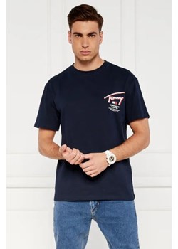 Tommy Jeans T-shirt STREET SIGNTR | Regular Fit ze sklepu Gomez Fashion Store w kategorii T-shirty męskie - zdjęcie 173677419