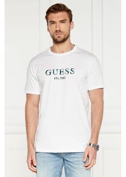 GUESS T-shirt | Regular Fit ze sklepu Gomez Fashion Store w kategorii T-shirty męskie - zdjęcie 173677465