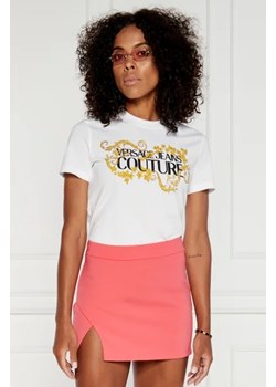 Versace Jeans Couture T-shirt | Regular Fit ze sklepu Gomez Fashion Store w kategorii Bluzki damskie - zdjęcie 173677467