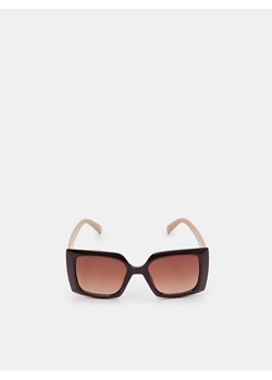 Mohito - Okulary przeciwsłoneczne - brązowy ze sklepu Mohito w kategorii Okulary przeciwsłoneczne damskie - zdjęcie 173677568