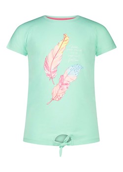 Topo Koszulka &quot;Feather&quot; w kolorze turkusowym ze sklepu Limango Polska w kategorii Bluzki dziewczęce - zdjęcie 173679766