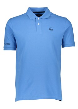 La Martina Koszulka polo w kolorze niebieskim ze sklepu Limango Polska w kategorii T-shirty męskie - zdjęcie 173679788