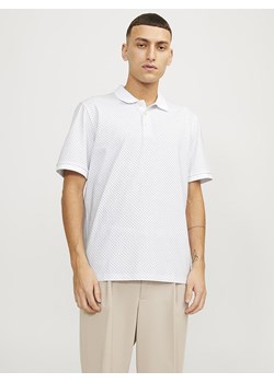 Jack &amp; Jones Koszulka polo w kolorze białym ze sklepu Limango Polska w kategorii T-shirty męskie - zdjęcie 173680269