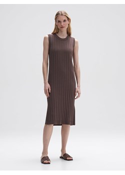 OPUS Sukienka w kolorze ciemnobrązowym ze sklepu Limango Polska w kategorii Sukienki - zdjęcie 173680367