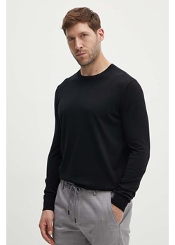 Karl Lagerfeld sweter męski kolor czarny lekki 543307.655084 ze sklepu ANSWEAR.com w kategorii Swetry męskie - zdjęcie 173681899