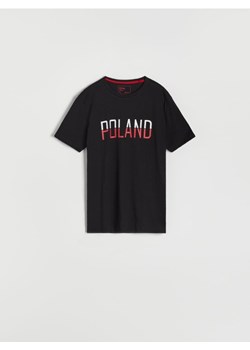Sinsay - Koszulka Polska - czarny ze sklepu Sinsay w kategorii T-shirty męskie - zdjęcie 173682946