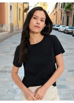 Sinsay - Koszulka - czarny ze sklepu Sinsay w kategorii Bluzki damskie - zdjęcie 173683048