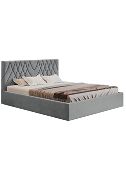 Tapicerowane łóżko 160x200 Rivoli 4X - 36 kolorów ze sklepu Edinos.pl w kategorii Łóżka i materace - zdjęcie 173684456