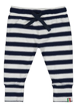 Vingino Spodnie dresowe &quot;Samma&quot; w kolorze granatowo-białym ze sklepu Limango Polska w kategorii Odzież dla niemowląt - zdjęcie 173684946
