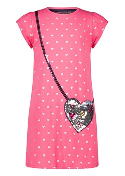 Topo Sukienka &quot;Heart pocket&quot; w kolorze różowym ze sklepu Limango Polska w kategorii Sukienki dziewczęce - zdjęcie 173685079