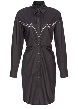 sukienka damska pinko 103737 a1xo czarny ze sklepu Royal Shop w kategorii Sukienki - zdjęcie 173687606