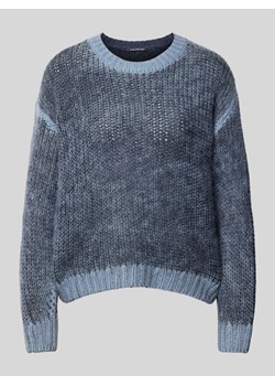 Sweter z dzianiny z obniżonymi ramionami ze sklepu Peek&Cloppenburg  w kategorii Swetry damskie - zdjęcie 173687906