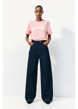 H & M - T-shirt z nadrukiem - Różowy ze sklepu H&M w kategorii Bluzki damskie - zdjęcie 173688365