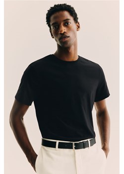 H & M - T-shirt Slim Fit - Czarny ze sklepu H&M w kategorii T-shirty męskie - zdjęcie 173688399