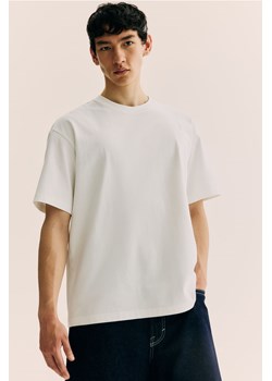 H & M - T-shirt Loose Fit - Biały ze sklepu H&M w kategorii T-shirty męskie - zdjęcie 173688415