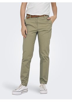 JDY Spodnie chino &quot;Chicago&quot; w kolorze khaki ze sklepu Limango Polska w kategorii Spodnie damskie - zdjęcie 173688936