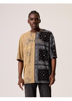 Koszulka BANDA 02 Beż-Czarny S ze sklepu Diverse w kategorii T-shirty męskie - zdjęcie 173689467