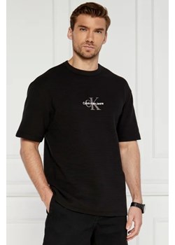 CALVIN KLEIN JEANS T-shirt CITY GRID | Regular Fit ze sklepu Gomez Fashion Store w kategorii T-shirty męskie - zdjęcie 173690109