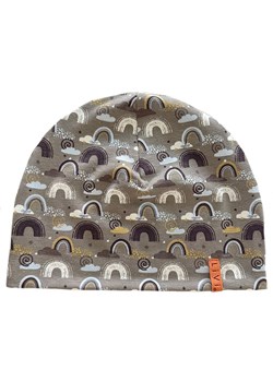 LiVi Czapka beanie &quot;Rainbow&quot; w kolorze khaki ze sklepu Limango Polska w kategorii Czapki dziecięce - zdjęcie 173690675