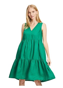 Vera Mont Lniana sukienka w kolorze zielonym ze sklepu Limango Polska w kategorii Sukienki - zdjęcie 173691008