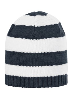 Sterntaler Dzianinowa czapka w kolorze biało-granatowym ze sklepu Limango Polska w kategorii Czapki dziecięce - zdjęcie 173691839