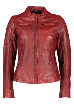 KRISS Skórzana kurtka w kolorze czerwonym ze sklepu Limango Polska w kategorii Kurtki damskie - zdjęcie 173691845