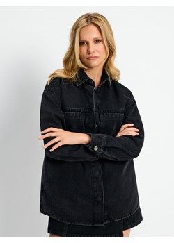 Sinsay - Katana jeansowa - czarny ze sklepu Sinsay w kategorii Kurtki damskie - zdjęcie 173693658