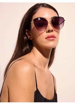 Mohito - Okulary przeciwsłoneczne - czarny ze sklepu Mohito w kategorii Okulary przeciwsłoneczne damskie - zdjęcie 173693907