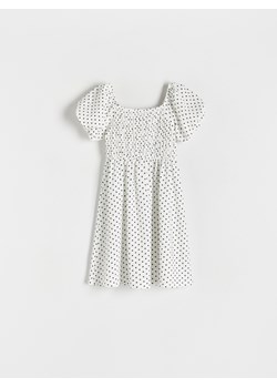Reserved - Sukienka w groszki - wielobarwny ze sklepu Reserved w kategorii Sukienki dziewczęce - zdjęcie 173694619