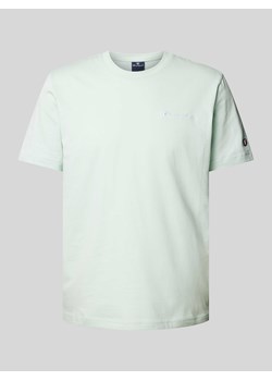 T-shirt z wyhaftowanym logo ze sklepu Peek&Cloppenburg  w kategorii T-shirty męskie - zdjęcie 173696709