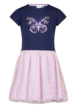 Topo Sukienka &quot;Butterfly&quot; w kolorze granatowo-fioletowym ze sklepu Limango Polska w kategorii Sukienki dziewczęce - zdjęcie 173697085