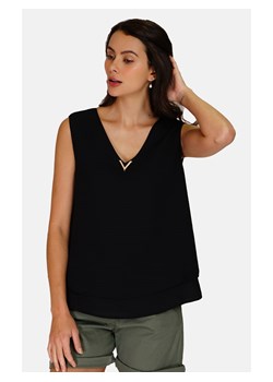 ASSUILI Bluzka w kolorze czarnym ze sklepu Limango Polska w kategorii Bluzki damskie - zdjęcie 173697307