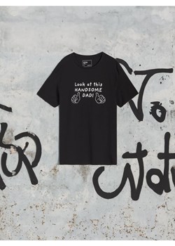 Sinsay - Koszulka Dzień Ojca - czarny ze sklepu Sinsay w kategorii T-shirty męskie - zdjęcie 173698937