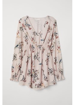 H & M - MAMA Wzorzysta bluzka - Różowy ze sklepu H&M w kategorii Bluzki damskie - zdjęcie 173700075