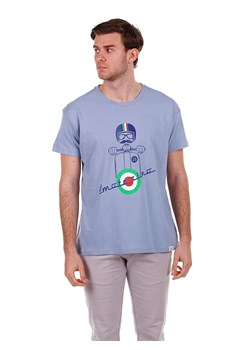 The Time of Bocha Koszulka w kolorze błękitnym ze sklepu Limango Polska w kategorii T-shirty męskie - zdjęcie 173701856