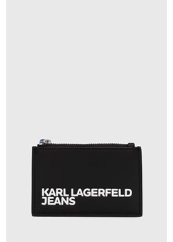 Karl Lagerfeld Jeans portfel kolor czarny 245D3201 ze sklepu ANSWEAR.com w kategorii Portfele męskie - zdjęcie 173704296