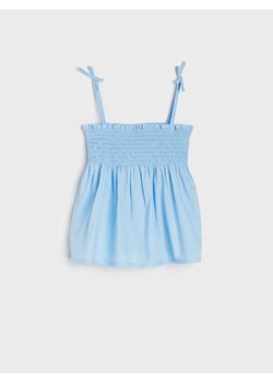 Sinsay - Bluzka na ramiączkach - błękitny ze sklepu Sinsay w kategorii Bluzki dziewczęce - zdjęcie 173704928