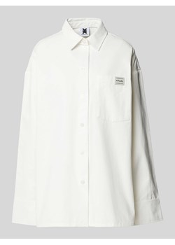Bluzka koszulowa z kieszenią na piersi ze sklepu Peek&Cloppenburg  w kategorii Koszule damskie - zdjęcie 173705215