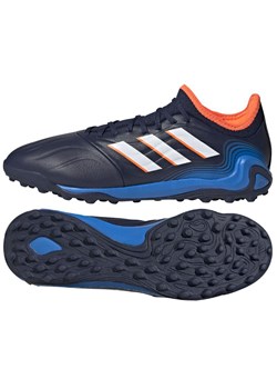 Buty piłkarskie adidas Copa Sense.3 Tf M GW4964 niebieskie niebieskie ze sklepu ButyModne.pl w kategorii Buty sportowe męskie - zdjęcie 173705756