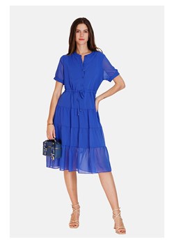 ASSUILI Sukienka w kolorze niebieskim ze sklepu Limango Polska w kategorii Sukienki - zdjęcie 173707078