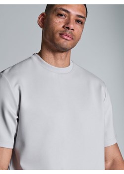 Sinsay - Koszulka basic - kremowy ze sklepu Sinsay w kategorii T-shirty męskie - zdjęcie 173708976