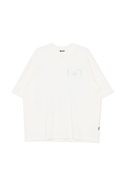 Cropp - T-shirt Pusha T. - kremowy ze sklepu Cropp w kategorii T-shirty męskie - zdjęcie 173709588