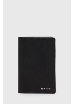 Paul Smith portfel skórzany męski kolor czarny M1A-4774-NMISTR ze sklepu PRM w kategorii Portfele męskie - zdjęcie 173710388