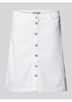 Spódnica o długości do kolan z listwą guzikową model ‘Erna’ ze sklepu Peek&Cloppenburg  w kategorii Spódnice - zdjęcie 173710466