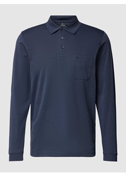 Koszulka polo z długim rękawem ze sklepu Peek&Cloppenburg  w kategorii T-shirty męskie - zdjęcie 173710488