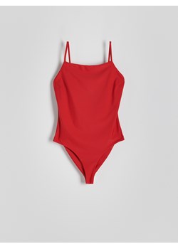 Reserved - Jednoczęściowy strój plażowy - czerwony ze sklepu Reserved w kategorii Stroje kąpielowe - zdjęcie 173710846