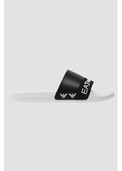 EA7 EMPORIO ARMANI Czarne klapki, Wybierz rozmiar 36 ze sklepu outfit.pl w kategorii Klapki damskie - zdjęcie 173711329