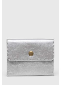 Answear Lab portfel damski kolor srebrny ze sklepu ANSWEAR.com w kategorii Portfele damskie - zdjęcie 173711797