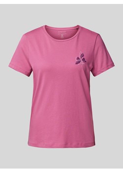 T-shirt z bawełny z nadrukiem z motywem ze sklepu Peek&Cloppenburg  w kategorii Bluzki damskie - zdjęcie 173712009